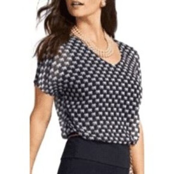 Cabi Blouse Elephant Parade Blouse Navy Size XS #5345‎ - Picture 1 of 8